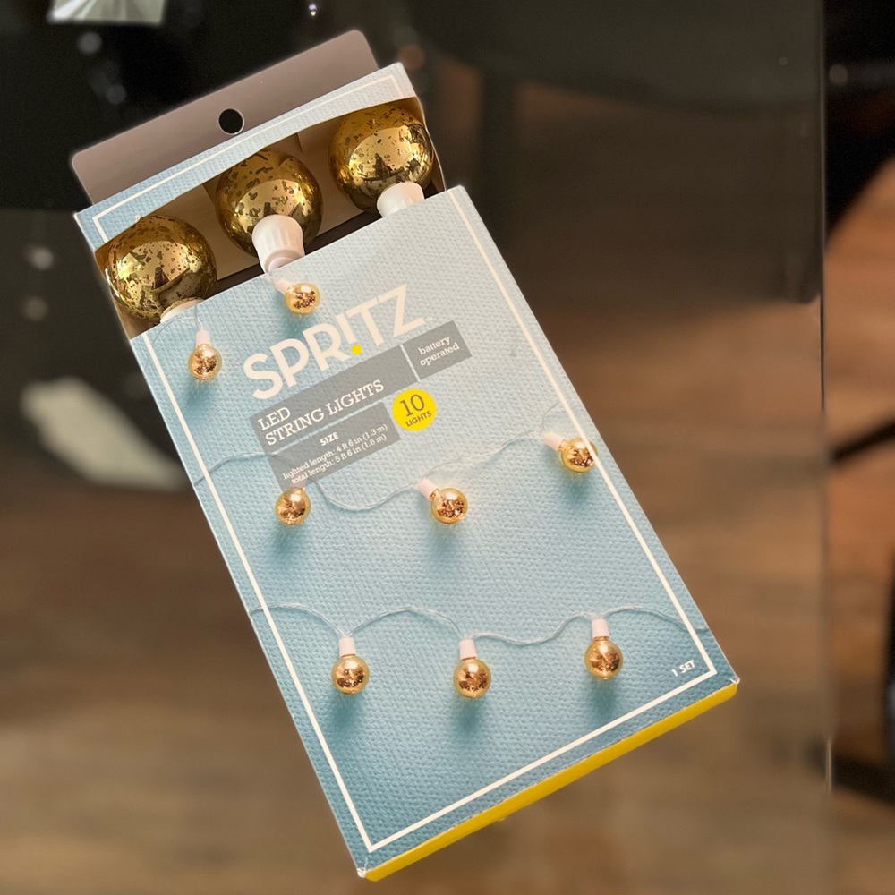 NEW Spritz LED battery operated string lights